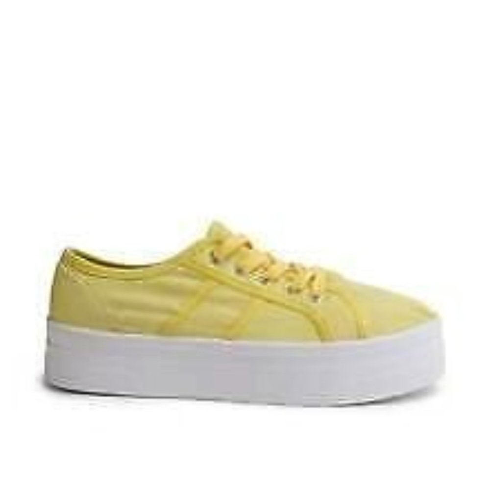 Wanted Basejump Casual Canvas Platform Sneaker SZ 7